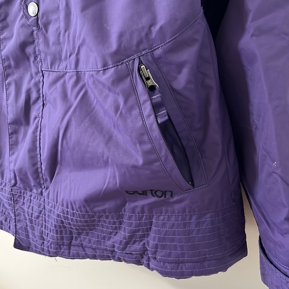 Burton Dry Ride Purple Snow Ski Snowboard Jacket Size Medium - Picture 15 of 16